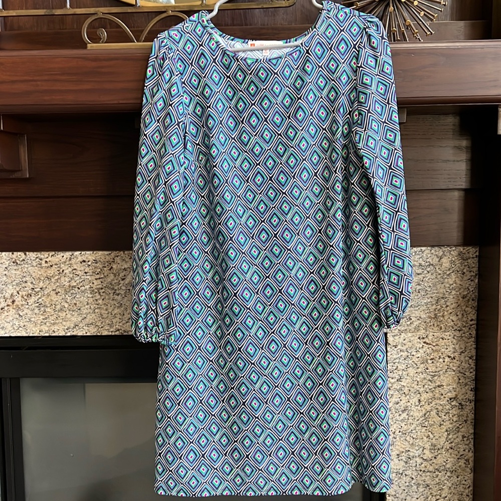Gorgeous Jude Connally dress.